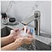Rubinetto per lavabo da bagno, Blackswan, tipo M338, modello nichel opaco, con sensore di avvio, misura 17 cm - Foto miniatura 2