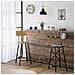 Orologio Da Parete In Legno Bianco D34x2h - Foto miniatura 2