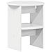 Mobile laterale 2 pcs Bianco Lucido Ø40 x 50 cm - Foto miniatura 8