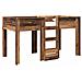 Letto a Castello per Bambini Legno vecchio 80 x 200 cm - Foto miniatura 1
