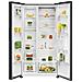 Frigorifero Side by Side Serie 600 Nero 177 cm NoFrost Classe E EAT6ME53K0 - Foto miniatura 1