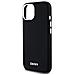Dkny Custodia In Silicone Liquido Con Logo Metallico ""magsafe"" Per Iphone 15 Plus / 14 Plus - Nera - Foto miniatura 1