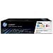 CF341A Toner Originale Ciano Magenta Giallo per HP MFP M175nw Capacità 3000 Pagine - Foto miniatura 3