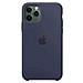 Custodia in Silicone (per iPhone 11 Pro) - Blu Notte - Foto miniatura 3