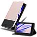 Custodia Compatibile Con Nokia Lumia 640 In Oro Rosato Nero - Coperchio Protettiva Con Chiusura Magnetica, Funzione Stand E Tasca Per Le Carte - Foto miniatura 1