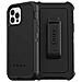 Cover per iPhone 12 / iPhone 12 Pro Defender, resistente a shock e cadute, cover robusta, testata 4x vs norme MIL-STD 810G, Nero - Foto miniatura 1