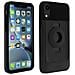 Cover Iphone Xr Semi-rigida Magnetico / meccanico Fitclic Neo Nero - Foto miniatura 1