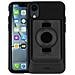 Cover Iphone Xr Semi-rigida Magnetico / meccanico Fitclic Neo Nero - Foto miniatura 5