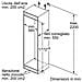 Frigorifero Combinato da Incasso KIS86AFE0 Serie 6 Classe E Capacità Netta 265 Litri - Foto miniatura 9