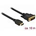 Hdmi Zu Dvi 24+1 Kabel Bidirektional 10 M (85657)  - Foto miniatura 1