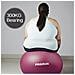 Palla Per Esercizi Yoga Balance Ball, Diametro: 55 Cm, Spessore: 2 Mm, Rosso, Pvc - Foto miniatura 9