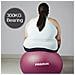Palla Per Esercizi Yoga Balance Ball, Diametro: 55 Cm, Spessore: 2 Mm, Rosso, Pvc - Foto miniatura 20