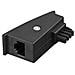TAE-F / RJ-45 TAE-F RJ-45 Nero cavo di interfaccia e adattatore - Foto miniatura 1