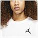 T-shirt Da Uomo Jumpman Embroidered Bianca Taglia M Cod Dc7485-100 - Foto miniatura 3