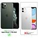 Custodia Compatibile Con Apple Iphone 11 Pro Max (xi Pro Max) In Lilla Scuro Fiore - Coperchio Protettivo In Design Floreale Con Chiusura Magnetica, Funzione Stand E Slot Per Carte - Foto miniatura 2