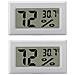 Mini Igrometro / Termometro Lcd Bianco   2 Pacchi - Foto miniatura 6