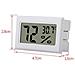 Mini Igrometro / Termometro Lcd Bianco   2 Pacchi - Foto miniatura 8