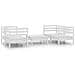 Set Divani Da Giardino 5 Pz Bianco In Legno Massello Di Pino - Foto miniatura 1