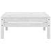 Set Divani Da Giardino 5 Pz Bianco In Legno Massello Di Pino - Foto miniatura 5