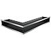 Griglia Di Ventilazione Luft Angolo Destra 40x60x9 Terra Slim - Foto miniatura 3