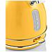Bollitore Elettrico 1,8 L Design Vintage Acciaio Inossidabile 3000W Colore Giallo - Foto miniatura 6