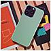 Cover Per Iphone 14 Pro Max Ibrida Semirigida Sottile Leggera Verde Menta - Foto miniatura 2