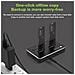 Docking Station Dual-bay Ssd M. 2 Nvme Pcie Sata 10 Gbps Duplicatori Clone Offline - Foto miniatura 2
