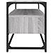 Mobile Porta Tv Grigio Sonoma 80x35x45 Cm In Legno Multistrato - Foto miniatura 7