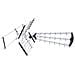 Antenna TV LB2000 Dual 32 dB All'aperto Colore Alluminio - Foto miniatura 6