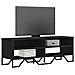 Mobile Porta Tv Nero 122x34x41 Cm In Legno Multistrato - Foto miniatura 6