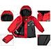 Smonty Tuta Da Sci Due Pezzi Da Bambino Nera E Rossa Xs - Foto miniatura 2