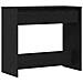 Tavolino Consolle Rovere Nero 89x41x76,5cm Legno Multistrato - Foto miniatura 8