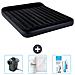 Set Materassino Gonfiabile - 203x183x25 Cm - Blu Scuro - Include Accessori Coordinati - Foto miniatura 1