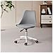 Sedia Da Ufficio Full Grigio Poltrona Da Studio E Casa Ergonomica Con Ruote - Foto miniatura 4
