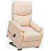 Lusso Casadino -  Poltrona Alzapersona Crema In Tessuto - Foto miniatura 2