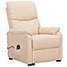 Lusso Casadino -  Poltrona Alzapersona Crema In Tessuto - Foto miniatura 1