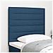 Testiera Design Linee Blu 90 cm Tessuto - Foto miniatura 2