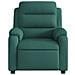 Poltrona Elettrica Reclinabile Verde Scuro in Tessuto - Foto miniatura 8