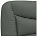 Letto con Materasso Grigio Scuro 100x200 cm in Tessuto - Foto miniatura 7