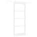 "Set di Porta Scorrevole con Hardware  Bianca 93x232 cm Legno Massello Pino, Porta Interna con Vetro ""ORKDAL""  Bianca 93x232x4 cm" - Foto miniatura 6