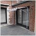 Tenda Da Sole Per Balcone Chene 2 × 1,2 M - Tessuto A Righe Bianco /grigio E Telaio Bianco - Foto miniatura 6