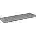 Cuscino per panchina Grigio 140x40x8 cm Tessuto Oxford - Foto miniatura 1