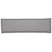 Cuscino per panchina Grigio 140x40x8 cm Tessuto Oxford - Foto miniatura 4