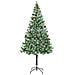 Albero di Natale artificiale Verde 180 cm PVC e Acciaio - Foto miniatura 3