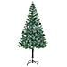 Albero di Natale artificiale Verde 180 cm PVC e Acciaio - Foto miniatura 4
