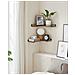 SHELVES 2 pezzi Mensole da parete rustiche per soggiorno x2 - Foto miniatura 3