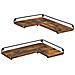 SHELVES 2 pezzi Mensole da parete rustiche per soggiorno x2 - Foto miniatura 1