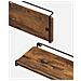 SHELVES 2 pezzi Mensole da parete rustiche per soggiorno x2 - Foto miniatura 7
