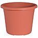 Vaso Cilindro Terracotta 45cm 30 Litri - Fioriera Da Giardino - Foto miniatura 1