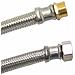 Tubo Flessibile Inox 1/2 Pollice  Certificato Dvgw  1000mm - Foto miniatura 1